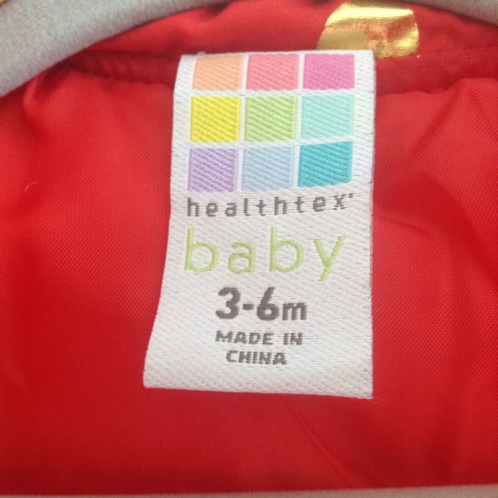 Cute Polka Dot Puffer Vest Baby Girl Sz 3-6 Months - Picture 4 of 6